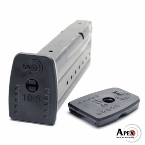 APEX TACTICAL M&P 10-8 Base Pad and Retainer Set - 4 Pack