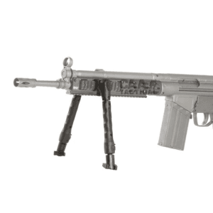 Caa Bipod 8-12in Legs W Side Rail