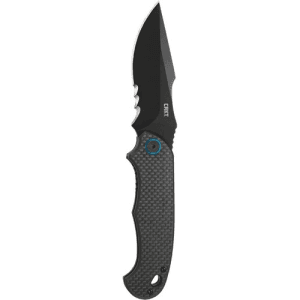 CRKT P.S.D. Assisted Opening EDC Pocket Knife - Black w/G10 Base Handle
