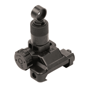 Knights Armament Folding Micro Rear Sight 600 Meter