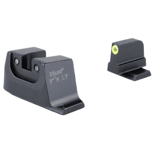 Trijicon Suppressor/Optic Height Sight Set Yellow/Black S&w
