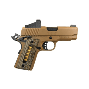 Eaa Girsan Mc1911sc Officer Ultimate 9mm 3.4" 7rd Pistol W/ Red Dot | Fde