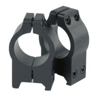 NIKKO STERLING Platinum Scope Rings 1" High Matte