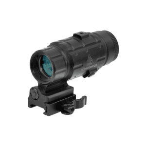Leapers Utg 3x Magnifier W/ Flip-To-Side Qd Mount W/E Adjustable