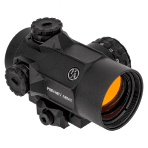 Primary Arms Rotary Knob 25mm Microdot W/ 2 Moa Red Dot Reticle