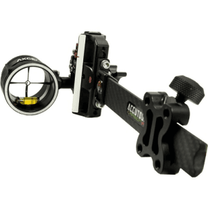AXCEL ARCHERY Landslyde Carbon Pro Slider Sight - with AV-41 Sco