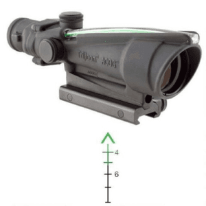 Trijicon Acog 3.5x35 Green Chevron Bac 308 Flattop Reticle