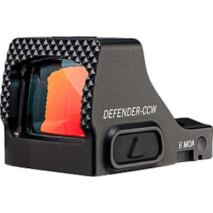 Vortex Defender - Ccw 6 Moa Mini Red Dot - Black