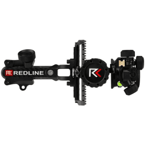REDLINE RL-TORCH Left Hand 2 Pin Compound Bow Sight | Black