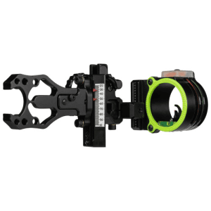 BLACK GOLD BOWSIGHTS Dual Trac Ascent Mountain Lite HD 2-Pin (.019) Compound Bow Sight | Left Hand
