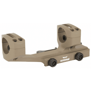 WARNE Quick Detach 1" Cantilever Mount for AR Rifles | FDE