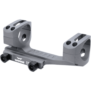 WARNE Cantilever Mount 30mm fits AR Rifles Tactical Grey