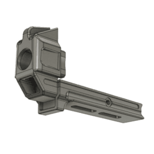 3D Experiment The 3d Experiment Dragon Snout Rail Cover W/ Two M-Lok Slots Pn Ds-Rc-Mlok Upc: 810091153086