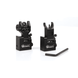 Bca Gen-2 Flip Up Iron Sights | Rear Sight And Front Sight Combo