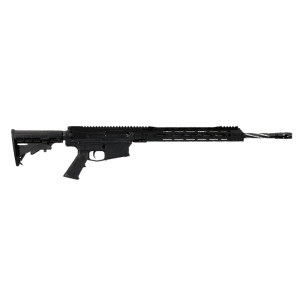 Bc-10 | .308 Right Side Charging Forged Rifle | 20" 416r Ss Black Nitride Bear Claw Fluted Heavy Barrel | 1:10 Twist | Rifle Length Gas System | 15" Mlok Split Rail | No Magazine-Anodized - Default