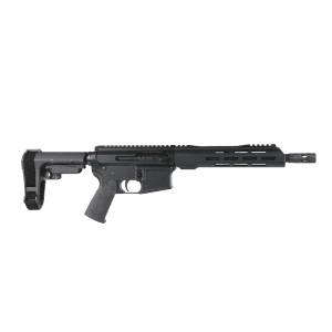 Bc-15 | 7.62x39 Right Side Charging Pistol With Brace | 10.5" Parkerized Heavy Barrel | 1:10 Twist | Pistol Length Gas System | Talon 10" Mlok Split Rail | No Magazine
