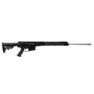 Bc-10 | 22-250 Right Side Charging Forged Rifle | 24" 416r Ss Light-Weight Barrel | 1:14 Twist | Rifle Length Gas System | 15" Mlok Split Rail | No Magazine