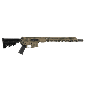 Bc-15 | 5.56 Nato Bca Camo Cerakote Rifle | 16" Black Nitride M4 Barrel | 1:7 Twist | Mid-Length Gas System | Talon 15" Mlok Split Rail | No Magazine
