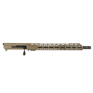 Bc-15 | .300 Blackout Bolt Action Style Fde Cerakote Upper | 16" Parkerized Heavy Barrel | 1:8 Twist | Talon 15" Mlok Split Rail | With Bcg & Charging Handle