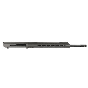 Bc-10 | .243 Winchester Right Side Charging Tungsten Upper | 20" Black Nitride Heavy Barrel | 1:8 Twist | Rifle Length Gas System | 15" Mlok Split Rail | With Bcg & Charging Handle