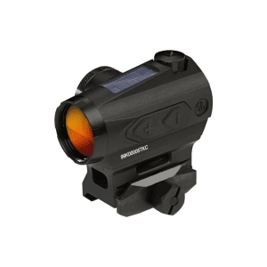 Sig-Sauer Sig Sauer Romeo4t Tactical Solar Powered 1x20mm Red Dot Sight 2 Moa Red Dot Ballistic Circle Dot Illuminated Black