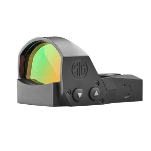 Sig-Sauer Sig Sauer Romeo1pro Open-Reflex Red Dot Sight 1x30mm 3 Moa 1.0 Moa Adj Steel Shroud Black