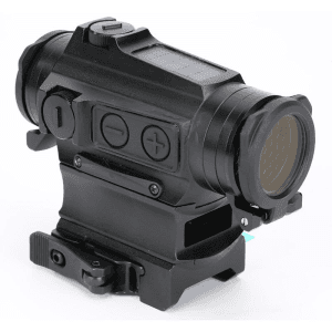 Holosun Micro Red Dot Sight He515cm-Gr Elite - Green Circle Dot/Solar Panel/Qd Mount