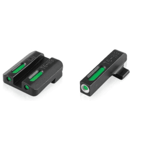 Truglo Tfx Pro Tritium/Fiber-Optic Day/Night Sight - Walther Ccp - Orange Outline Front/Rear Green