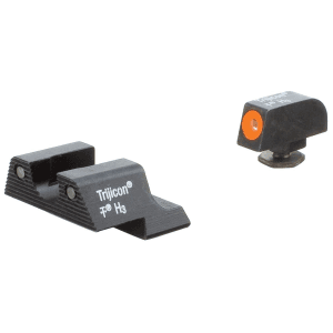 Trijicon Hd Night Sight Set - Orange Front Outline For Glock Pistols 42 & 43