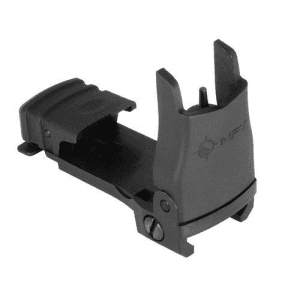 Mission First Front Back Up Polymer Sight flip up with standard elevation Adjustment