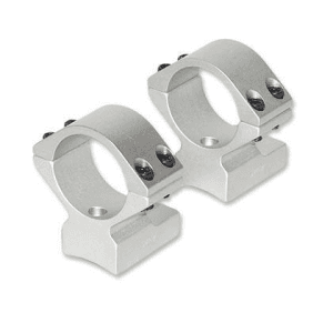 Talley Lightweight Alloy Mount Combo - Silver 1" Medium, Kimber 8400