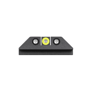 Night-Fision Night Fision Tritium Night Sight Set Yellow Front Black Back For Glock