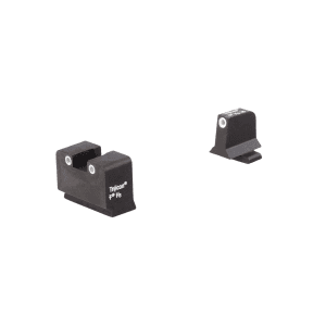 Trijicon Bright & Tough Suppressor Sight Set For Sig Saer 9mm/.357 Sig Green With White Front And Rear