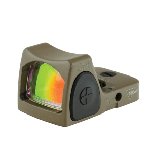 Trijicon Rmr Type 2 Red Dot Sight 3.25 Moa Red Dot Illuminated Fde