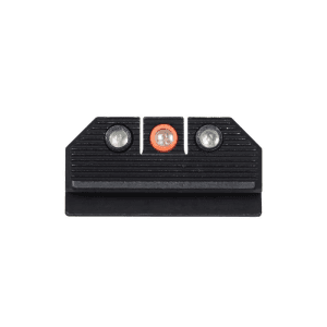 Night-Fision Night Fision Optics Ready Stealth Night Sight Set Orange Front Black Back For Ruger Max 9