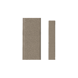 Ergo Textured Slim Line Rail Cover - Dark Earth 3 Pack