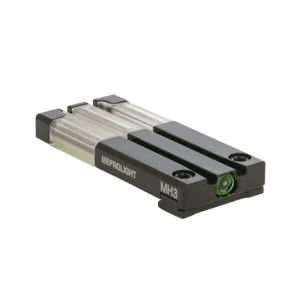 Meprolight Fiber-Tritium Bullseye Rear Sight For Glock Mos Green