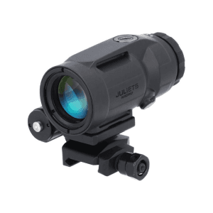 Sig-Sauer Sig Sauer Juliet5 Mirco 5x Magnifier - 5x24mm Push Button Mount W Spacers - Black