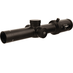 Trijicon Credo 1-4x24 (Sfp) 30mm Rifle Scope W/Green Bdc Segmented Circle Low Capped Adjusters