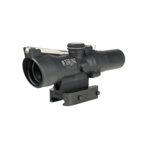 Trijicon Compact Acog1.5x24 Rifle Scope Amber Crosshair Reticle Illuminated Black W/ Mount