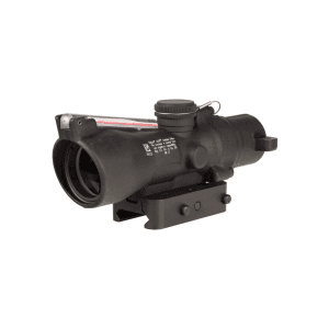 Trijicon Compact Acog 3x24 Rifle Scope Low Height Red Crosshair .223/55gr. Illuminated Black