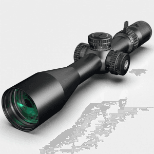 Swampfox Warhawk 3-15x50 Rifle Scope FFP RECCE MIL Reticle Black