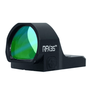 Viridian-Weapon-Technologies Viridian Rfx35 1x22 Micro Green Dot Reflex Sight - Rmr Mounting Pattern Instant-On