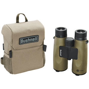 Bushnell Prime Binocular 12x50 X Vault Combo Pack - Green Roof Fmc Wp/Fp Box