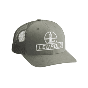 Leupold Reticle Trucker Hat Loden Green