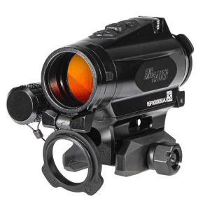 Sig-Sauer Sig Sauer Romeo 4xt-Pro Red Dot Sight 1x20mm 2 Moa Ballistic Circle Dot 0.5 Moa Adj Hex Bolt Mo - Black