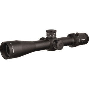 Trijicon Credo 2-10x36 (Ffp) 30mm Rifle Scope W/Red Mrad Precision Tree Exposed Elev Adj W Return To Zero