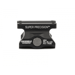 Geissele Automatics Super Precision  Mount  Fits Trijicon MRO  Lower 1/3 Co-Witness  Black 05-470B