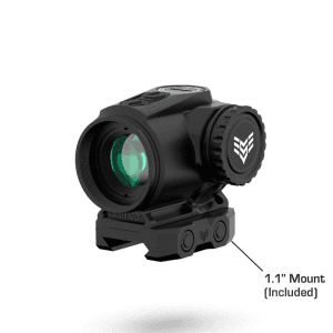 Swampfox-Optics Swampfox Raider Micro Prism Sight 1x20 Green Ir 6 Moa