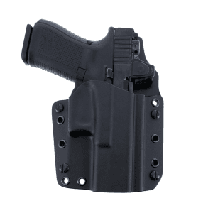 Galco Corvus Belt Iwb Holster For Glock 43x Mos W/ Red Dot Black Rh
